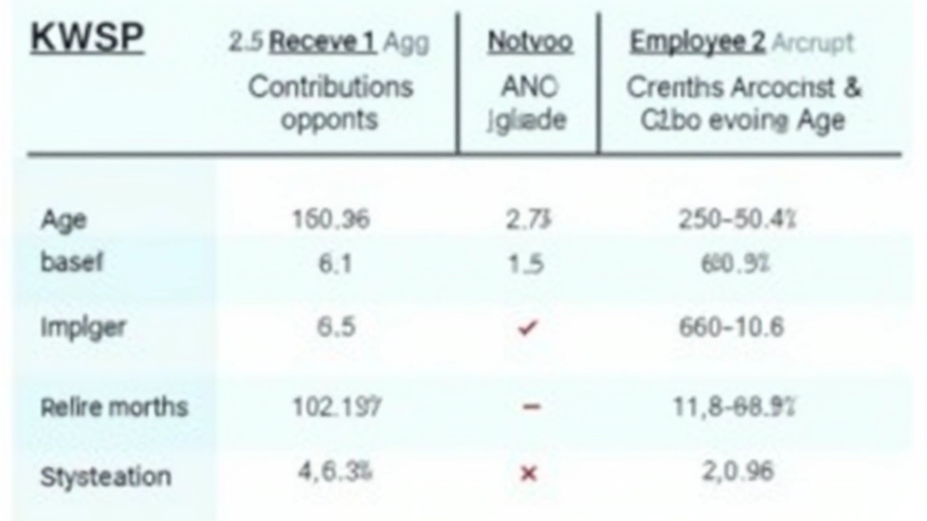 KWSP contribution breakdown analysis