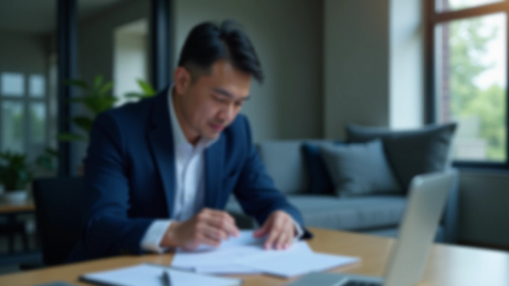 Financial advisor explaining self-directed investment strategy to client during planning session at office desk